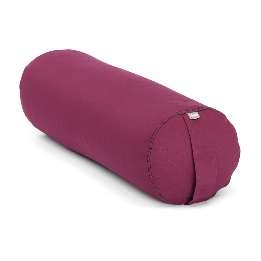 Yoga Bolster Bio Rund ECO mit Kapok - Bio Baumwolle