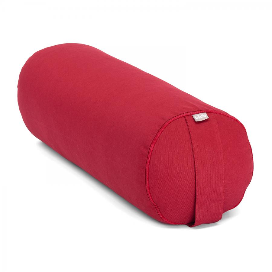 Yoga Bolster Bio Rund ECO mit Kapok - Bio Baumwolle