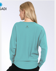 Magadi Yoga Sweater Anna - lagune
