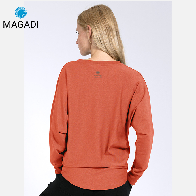 Magadi Yoga Sweater Anna - orange