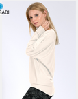 Magadi Yoga Sweater Anna - white