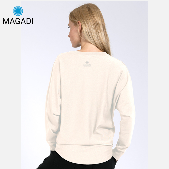 Magadi Yoga Sweater Anna - white