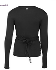 Yoga Yamadhi Wickeljacke Modal - black