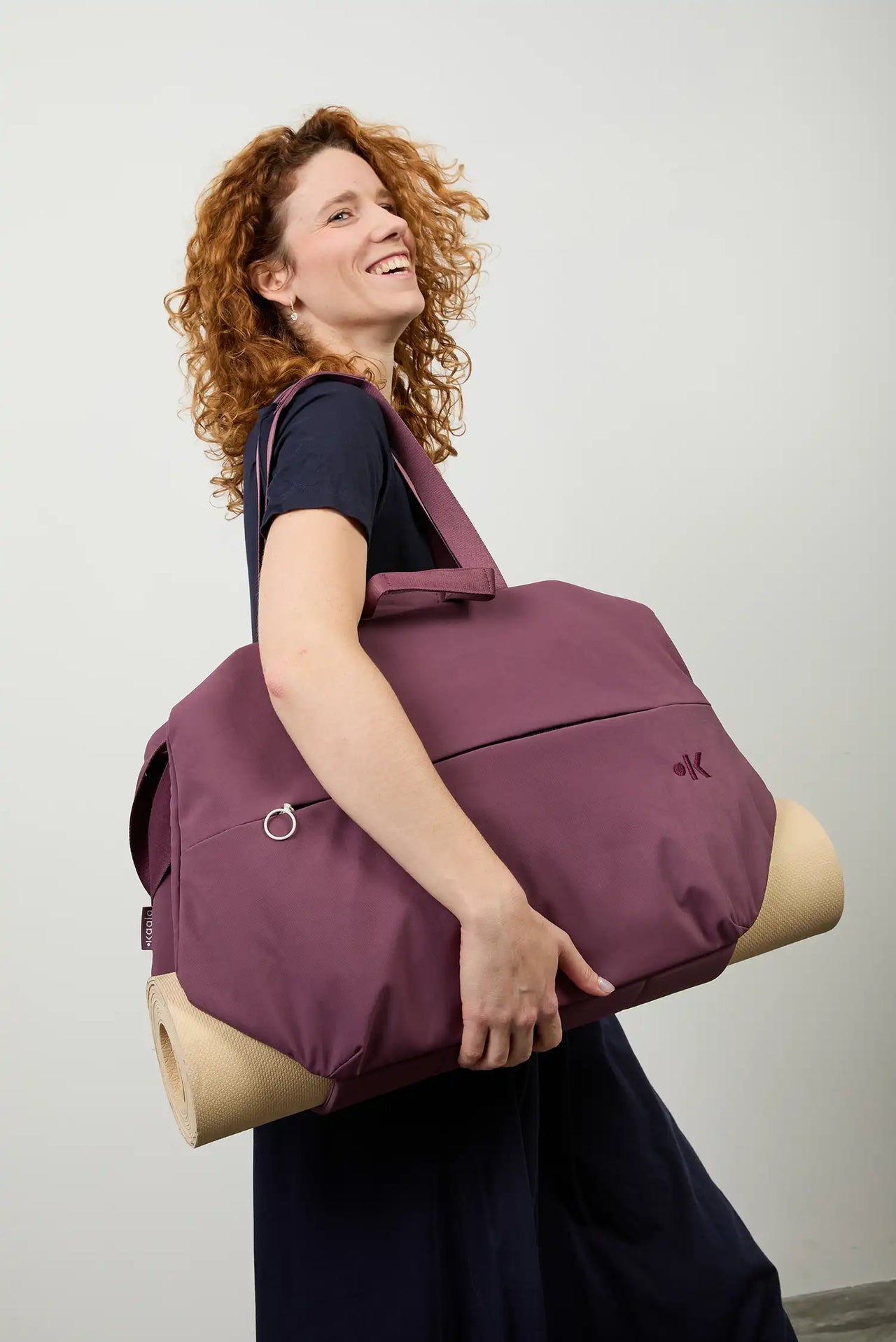 Kaala Yogatasche Cloud Bag - plum