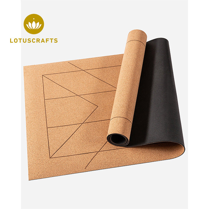 Yogamatte Kork Lotuscrafts Arise Align