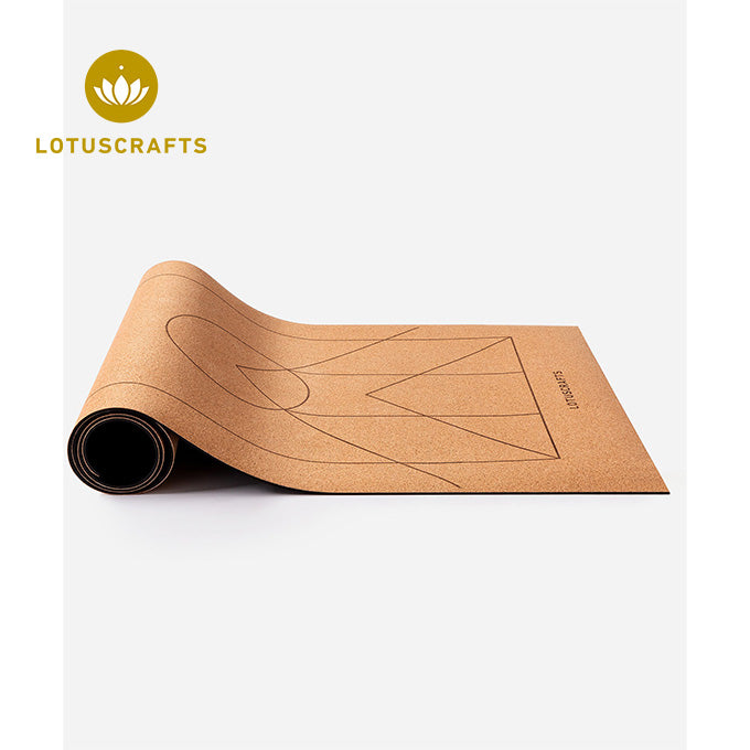 Yogamatte Kork Lotuscrafts Arise Align