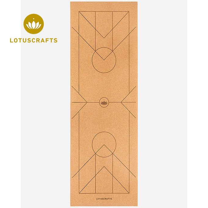 Yogamatte Kork Lotuscrafts Arise Align