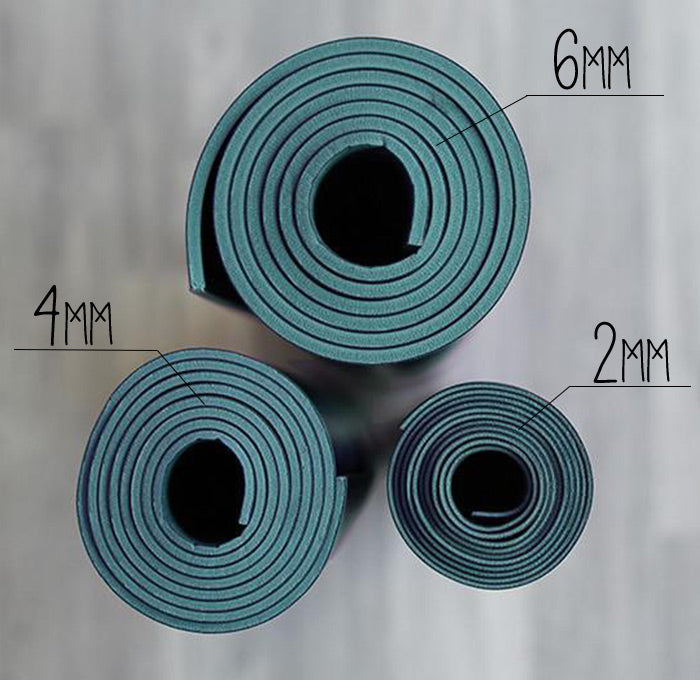 B Mat Strong Long Naturkautschuk Yogamatte 6mm x 215cm