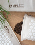 VITAL Eco Akupressur Matten Kissen Set aus natürlichen Materialien XL