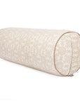 Rundes Yoga Bolster mit Muster