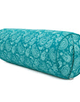 Rundes Yoga Bolster mit Muster