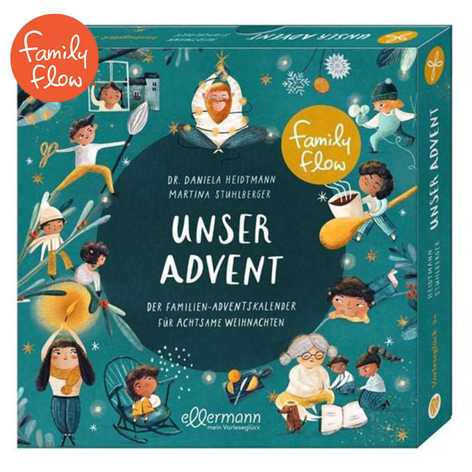 FamilyFlow Unser Advent - Der Familien-Adventskalender für achtsame Weihnachten