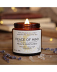 Kerze Peace of Mind 180 ml - Lavendel, Muskatellersalbei, Zedernholz
