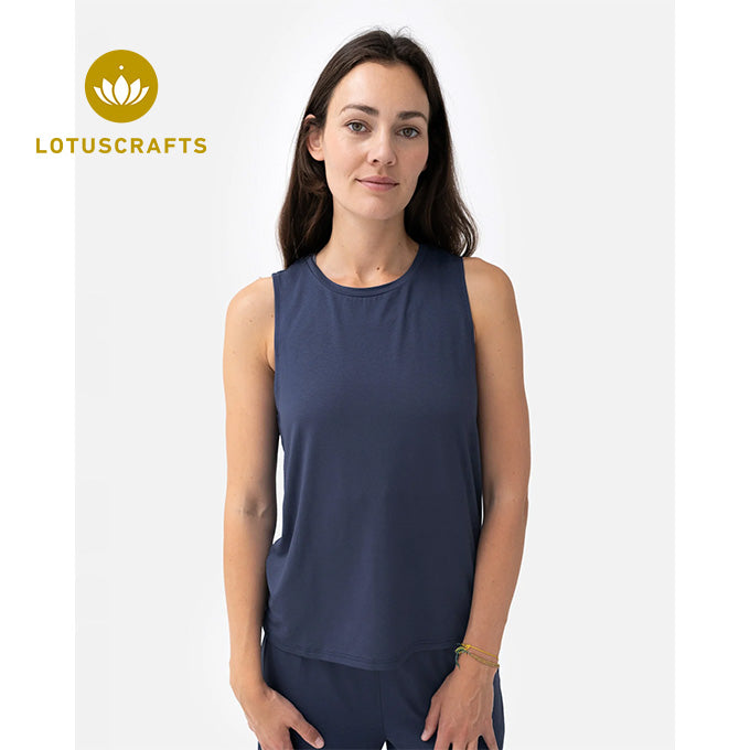 Naima Top - midnight blue