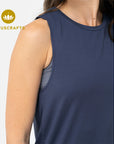 Naima Top - midnight blue