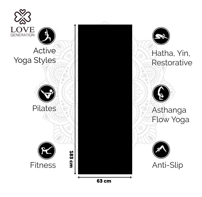 Love Generation Studio Yogamatte extra dick