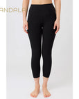 Mandala Best Cropped Legging - black