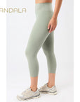Mandala Best Cropped Legging - mineral