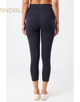 Mandala Best Cropped Legging - night sky