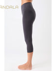 Mandala Best Cropped Legging - onyx