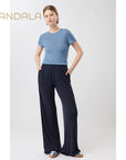 Mandala Cozy Wool Pants - night sky