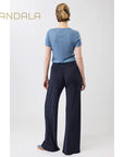 Mandala Cozy Wool Pants - night sky