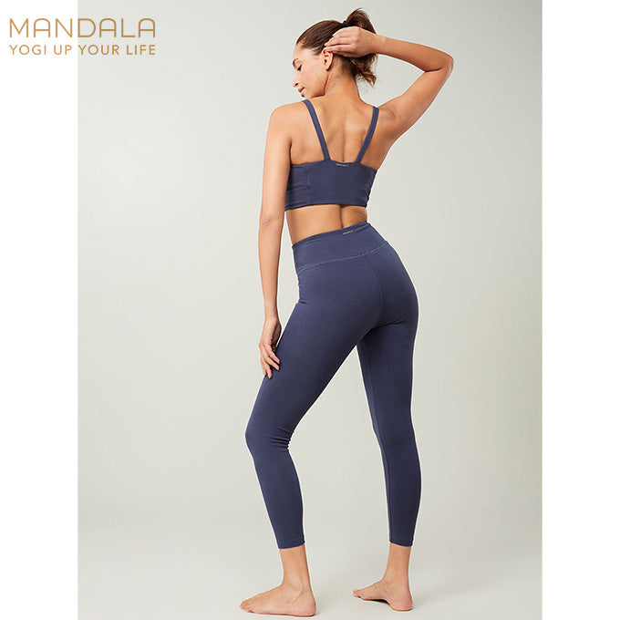 Mandala Cropped Legging - parisian night