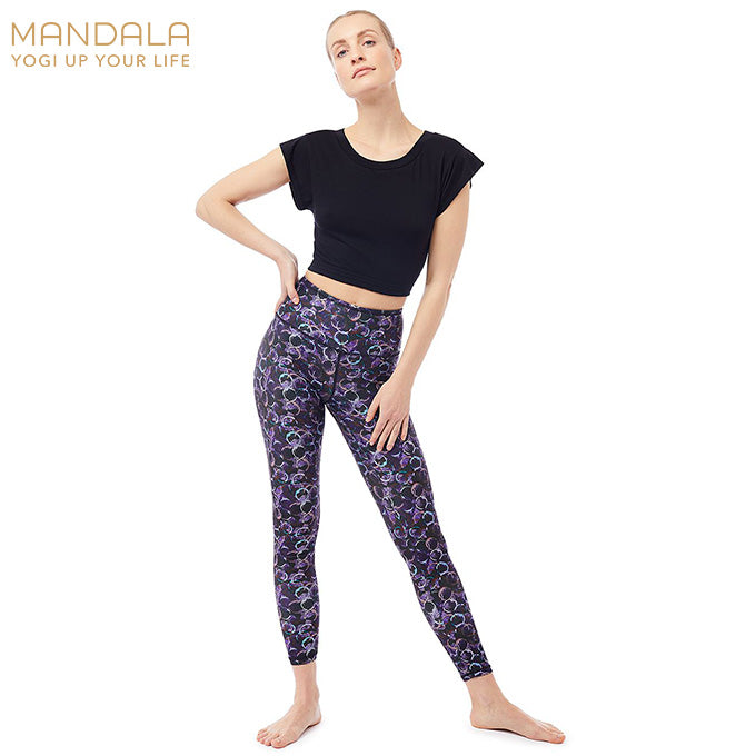 Mandala Fancy Legging - Bumble Bubbles Print