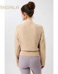 Mandala Feel Good Cardigan - crema