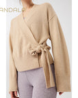 Mandala Feel Good Cardigan - crema