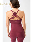 Mandala Infinity Top - beet