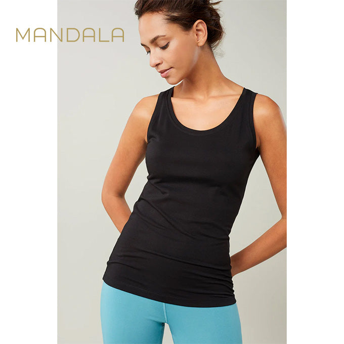 Mandala Luxe Tank - black