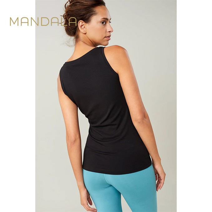 Mandala Luxe Tank - black