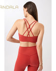 Mandala New Studio Bra - siena
