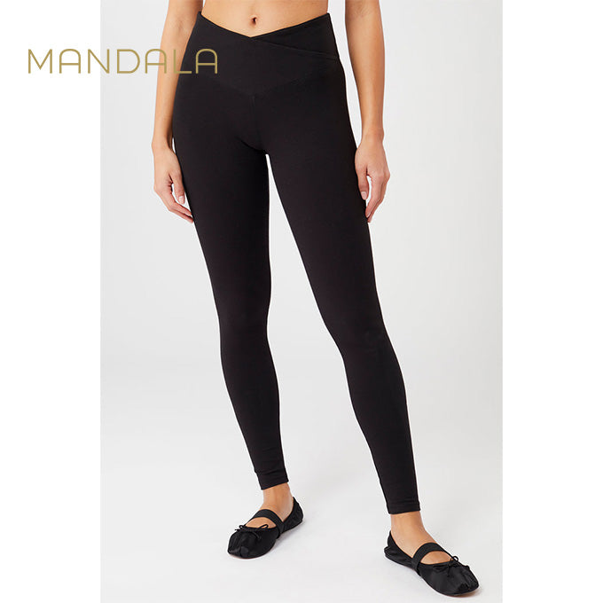 Mandala New Wrap Legging - black