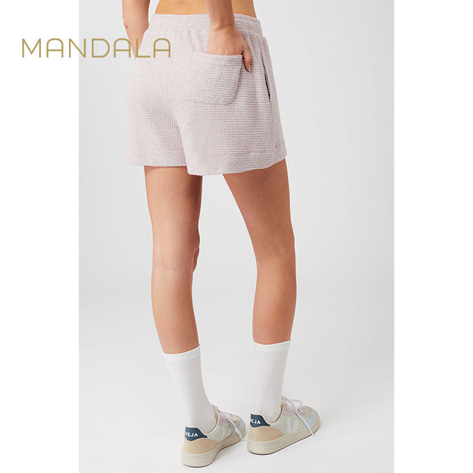 Mandala Pocket Shorts - magnolia