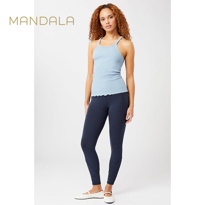 Mandala Ribbed Tank Top - atlas