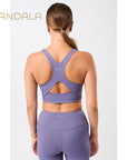 Mandala Sports Bra - mystic iris