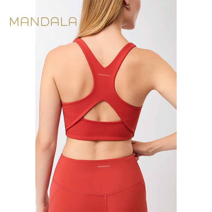 Mandala Sports Bra - siena