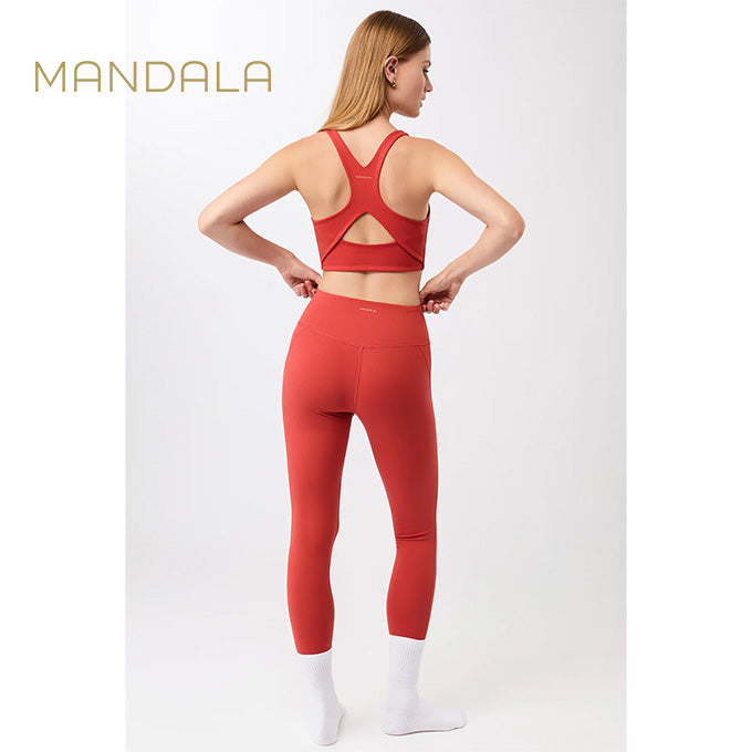 Mandala Sports Bra - siena