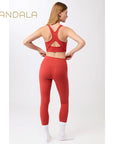Mandala Sports Bra - siena