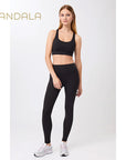 Mandala Sporty Vibe Leggings - black