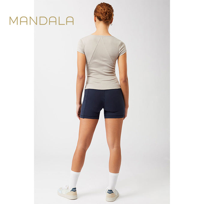 Mandala Sprinter Shorts - saphir