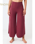 Mandala Tulip Pants - beet