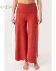 Mandala Roll over Tulip Pants - siena