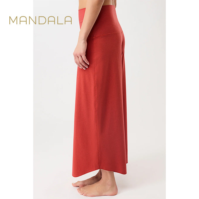 Mandala Roll over Tulip Pants - siena