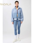 Mandala Warm Up Bomber- wave