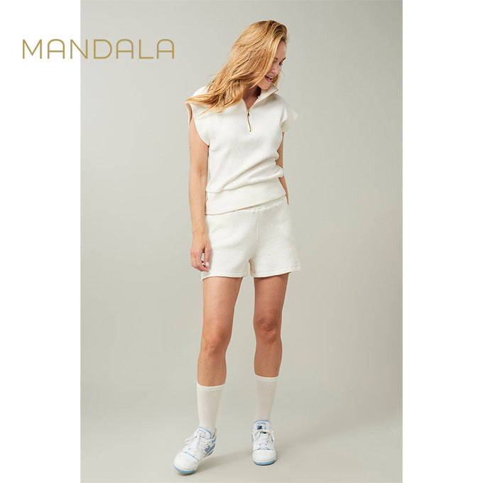 Mandala Vest Coco - white