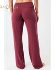 Mandala Wide Leg Pants - beet