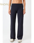 Mandala Wide Leg Pants - night sky